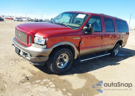 2004 Ford Excursion Eddie Bauer z USA, uszkodzony, nr VIN 1FMSU45P34EB95106